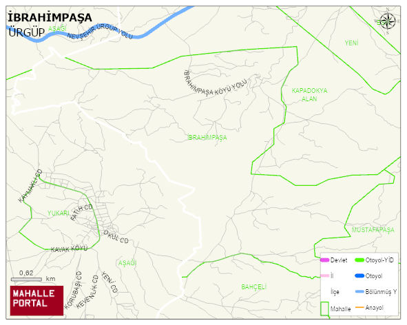 İBRAHİMPAŞA Köyü Haritası | İnteraktif Köy ve Mahalle Sınırları