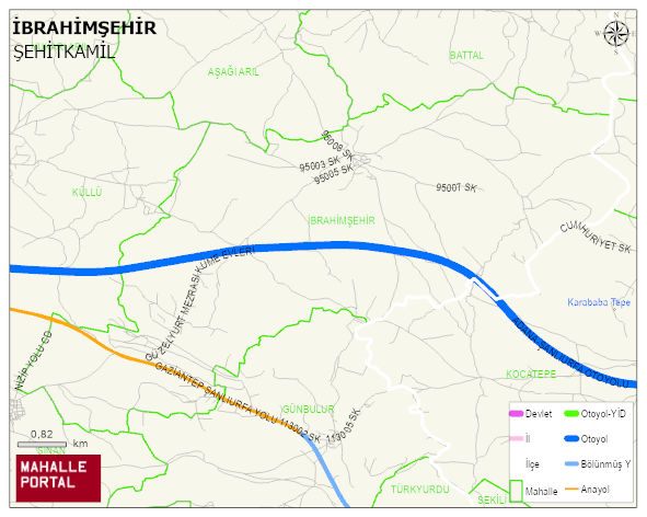 İBRAHİMŞEHİR Mahallesi Haritası | Güncel Mahalle ve Köy Haritası