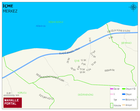 İÇME Köyü Haritası | Mahalle Sokak Haritası