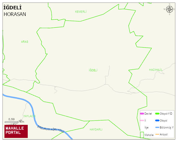 İĞDELİ Mahallesi Haritası | Detaylı Köy ve Mahalle Görünümü