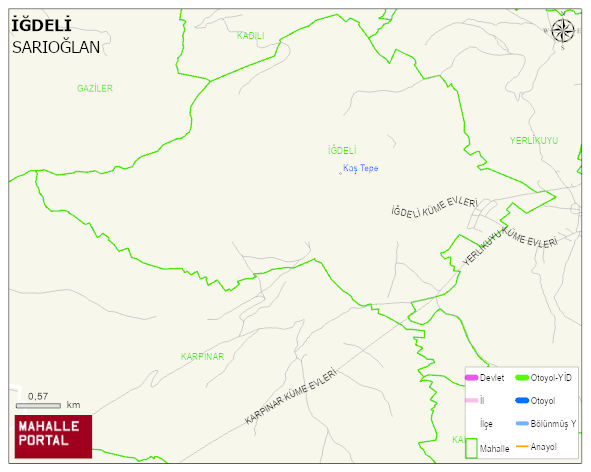 İĞDELİ Mahallesi Haritası | Mahalle Sokak Haritası