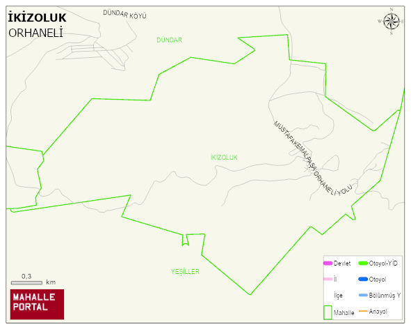 İKİZOLUK Mahallesi Haritası | Güncel Mahalle ve Köy Haritası