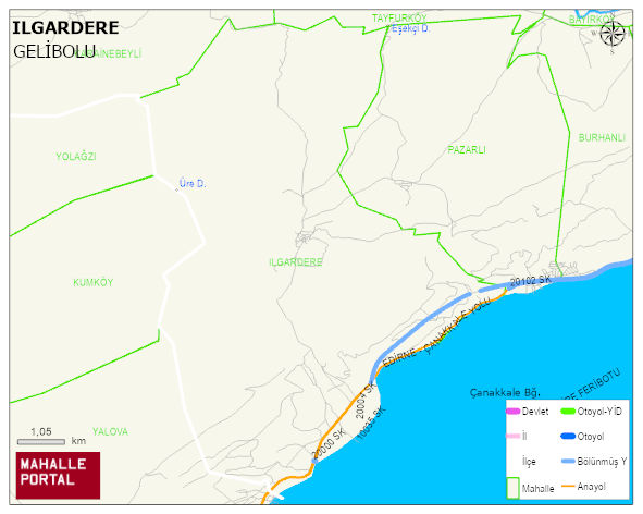 ILGARDERE Köyü Haritası | İnteraktif Köy ve Mahalle Sınırları