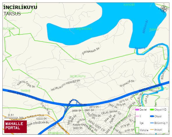 İNCİRLİKUYU Mahallesi Haritası | Uydu Görüntüsü ve Harita Detayları