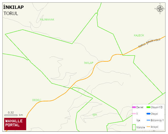 İNKILAP Köyü Haritası | Güncel Mahalle ve Köy Haritası