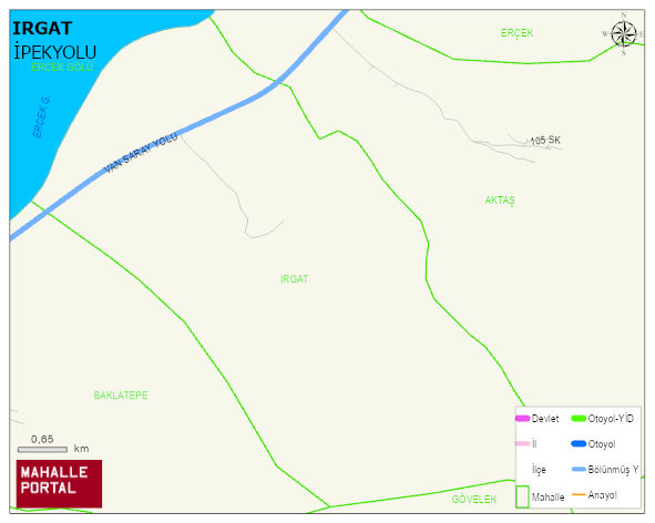 IRGAT Mahallesi Haritası | Güncel Mahalle ve Köy Haritası