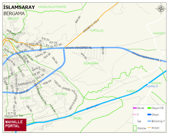 İSLAMSARAY Mahallesi Haritası | Güncel Mahalle ve Köy Haritası