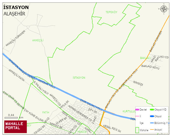 İSTASYON Mahallesi Haritası | Mahalle Sokak Haritası