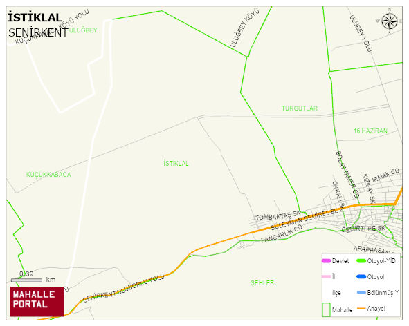 İSTİKLAL Mahallesi Haritası | Uydu Görüntüsü ve Harita Detayları