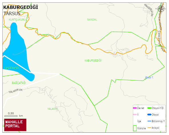 KABURGEDİĞİ Mahallesi Haritası | Uydu Görüntüsü ve Harita Detayları