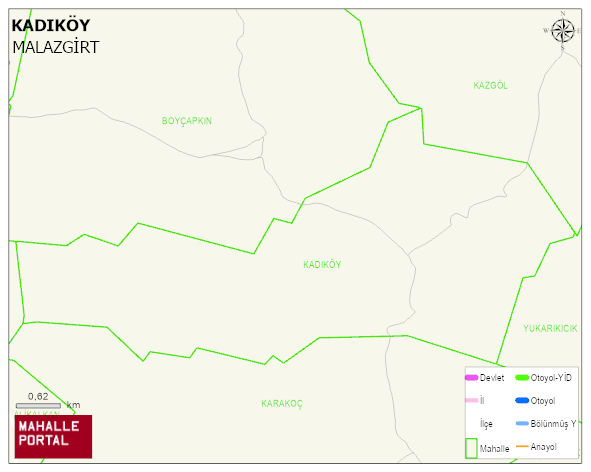 KADIKÖY Köyü Haritası | Mahalle Sokak Haritası