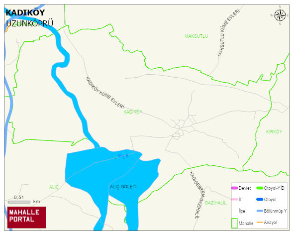 KADIKÖY Köyü Haritası | Mahalle Sokak Haritası
