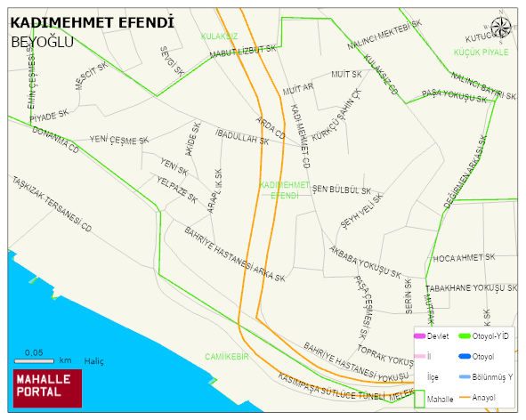 KADIMEHMET EFENDİ Mahallesi Haritası | Detaylı Köy ve Mahalle Görünümü