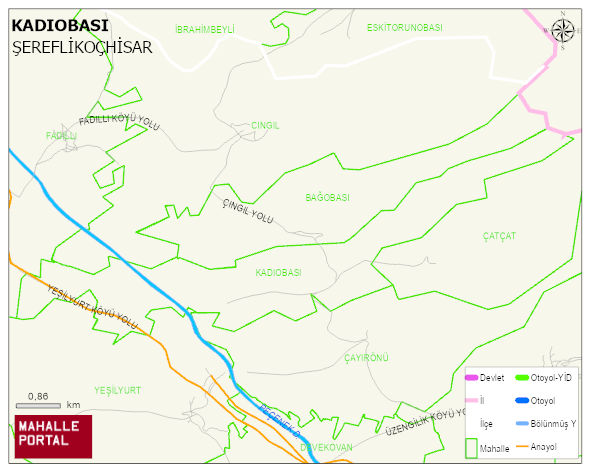KADIOBASI Mahallesi Haritası | Detaylı Köy ve Mahalle Görünümü