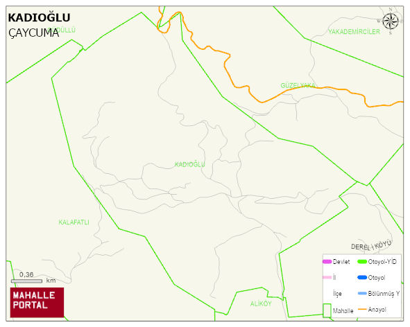 KADIOĞLU Köyü Haritası | Uydu Görüntüsü ve Harita Detayları