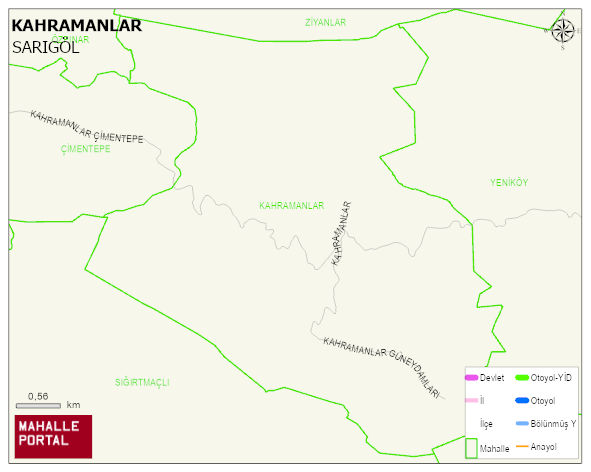 KAHRAMANLAR Mahallesi Haritası | Güncel Mahalle ve Köy Haritası