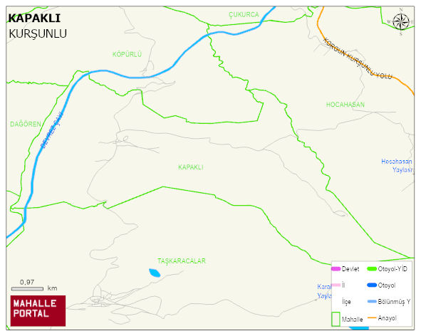 KAPAKLI Köyü Haritası | İnteraktif Köy ve Mahalle Sınırları