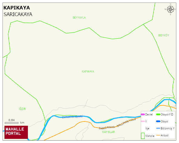 KAPIKAYA Mahallesi Haritası | Uydu Görüntüsü ve Harita Detayları