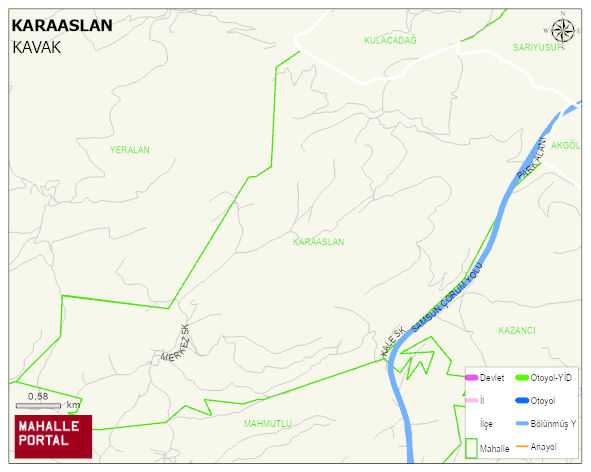 KARAASLAN Mahallesi Haritası | Uydu Görüntüsü ve Harita Detayları