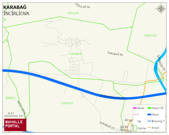 KARABAĞ Mahallesi Haritası | Uydu Görüntüsü ve Harita Detayları