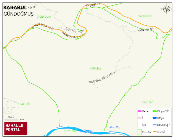 KARABUL Mahallesi Haritası | Güncel Mahalle ve Köy Haritası