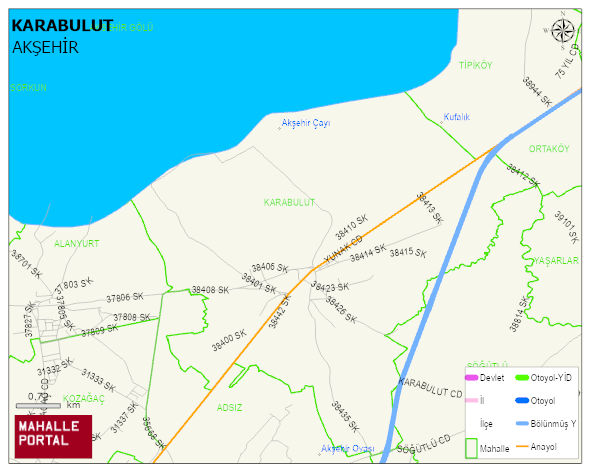 KARABULUT Mahallesi Haritası | İnteraktif Köy ve Mahalle Sınırları