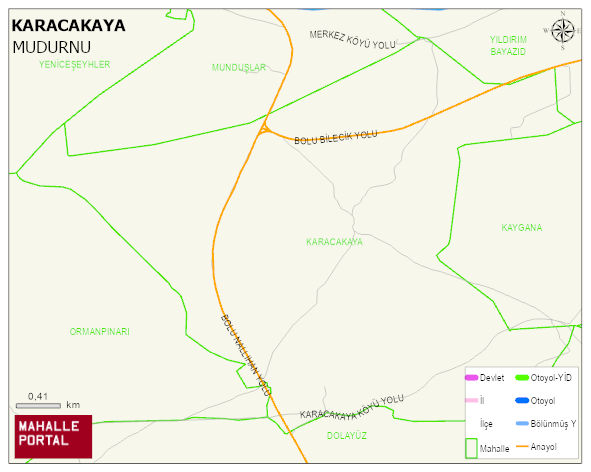 KARACAKAYA Mahallesi Haritası | Mahalle Sokak Haritası