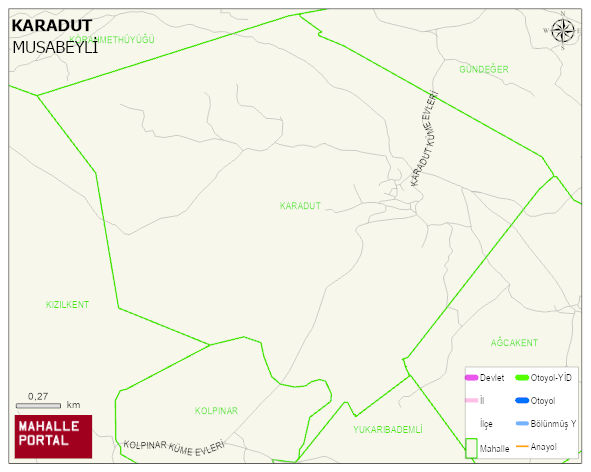KARADUT Köyü Haritası | Uydu Görüntüsü ve Harita Detayları