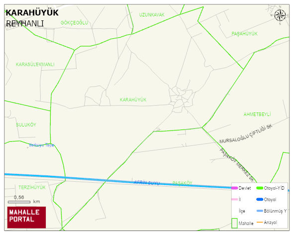 KARAHÜYÜK Mahallesi Haritası | Mahalle Sokak Haritası