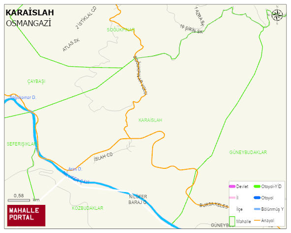 KARAİSLAH Mahallesi Haritası | Mahalle Sokak Haritası