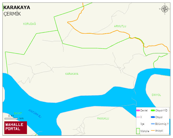 KARAKAYA Mahallesi Haritası | Güncel Mahalle ve Köy Haritası