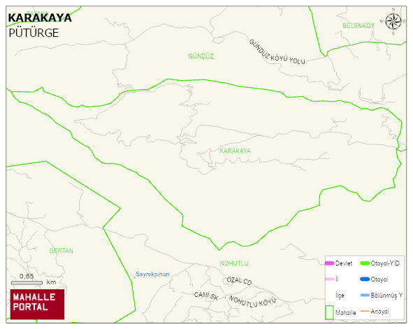 KARAKAYA Mahallesi Haritası | Uydu Görüntüsü ve Harita Detayları