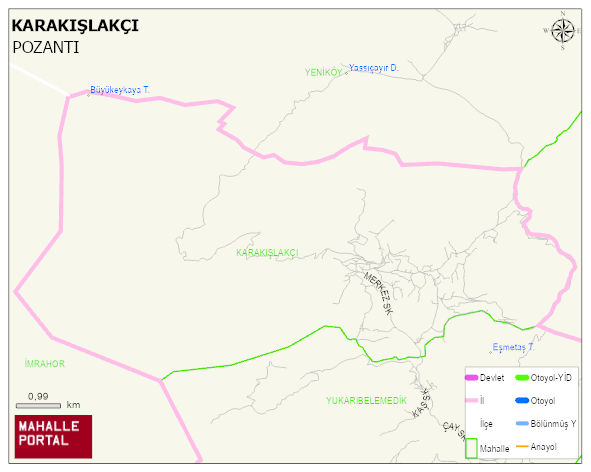 KARAKIŞLAKÇI Mahallesi Haritası | Güncel Mahalle ve Köy Haritası