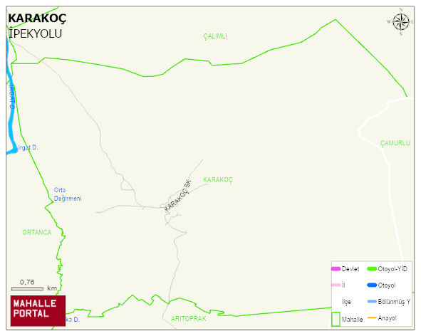 KARAKOÇ Mahallesi Haritası | Uydu Görüntüsü ve Harita Detayları
