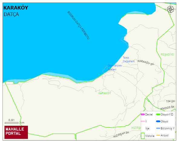 KARAKÖY Mahallesi Haritası | İnteraktif Köy ve Mahalle Sınırları