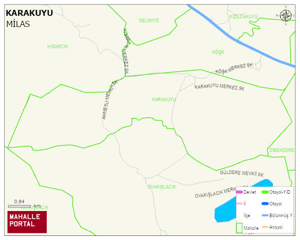 KARAKUYU Mahallesi Haritası | Detaylı Köy ve Mahalle Görünümü