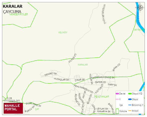 KARALAR Mahallesi Haritası | Uydu Görüntüsü ve Harita Detayları