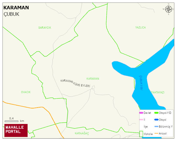 KARAMAN Mahallesi Haritası | Güncel Mahalle ve Köy Haritası