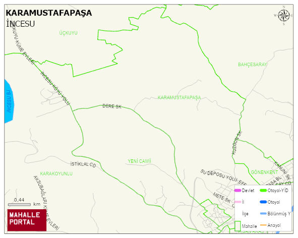 KARAMUSTAFAPAŞA Mahallesi Haritası | Mahalle Sokak Haritası