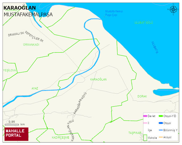 KARAOĞLAN Mahallesi Haritası | Güncel Mahalle ve Köy Haritası