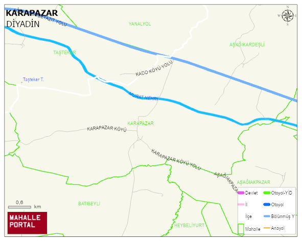 KARAPAZAR Köyü Haritası | Mahalle Sokak Haritası