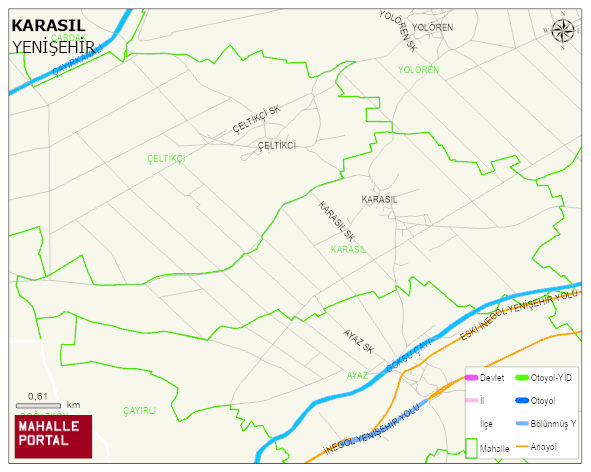 KARASIL Mahallesi Haritası | İnteraktif Köy ve Mahalle Sınırları