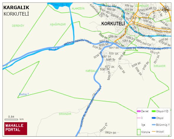 KARGALIK Mahallesi Haritası | Mahalle Sokak Haritası