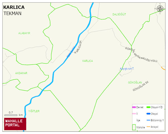 KARLICA Mahallesi Haritası | Mahalle Sokak Haritası