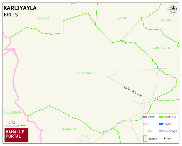 KARLIYAYLA Mahallesi Haritası | Uydu Görüntüsü ve Harita Detayları