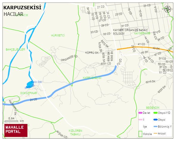 KARPUZSEKİSİ Mahallesi Haritası | Mahalle ve Köy Sınırı