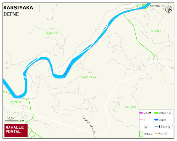 KARŞIYAKA Mahallesi Haritası | İnteraktif Köy ve Mahalle Sınırları