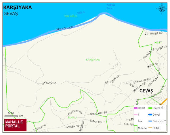 KARŞIYAKA Mahallesi Haritası | İnteraktif Köy ve Mahalle Sınırları