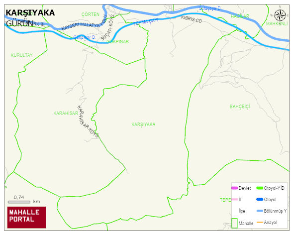 KARŞIYAKA Mahallesi Haritası | Güncel Mahalle ve Köy Haritası