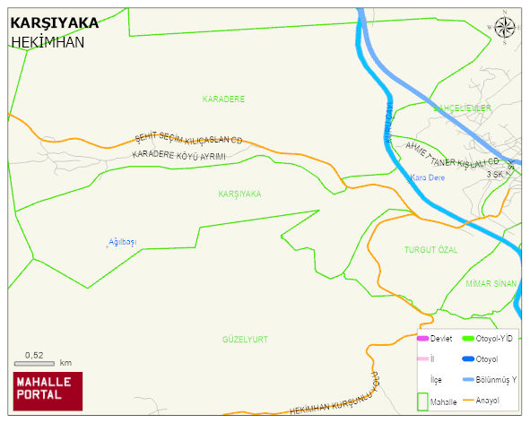 KARŞIYAKA Mahallesi Haritası | Coğrafi Yapı ve Detaylı Haritası